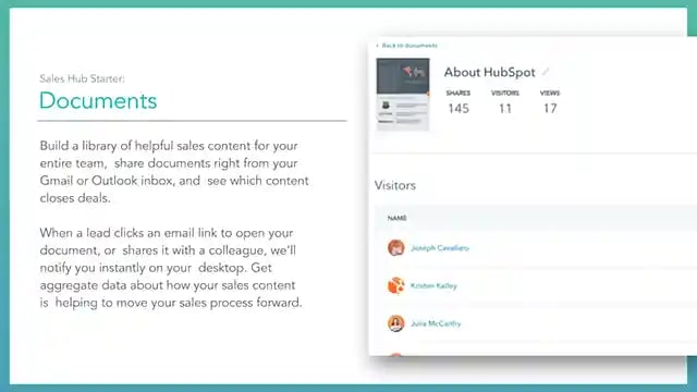 Sales Hub Documents